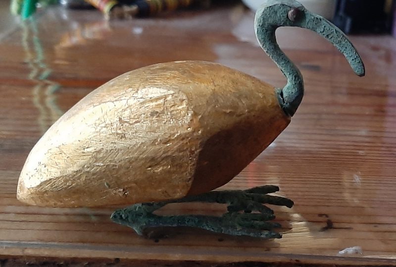 Rare Vintage Egyptian Ibis Bird